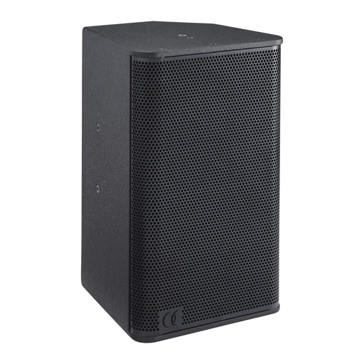 AUDIOPHONY - Sline108B - Passive loudspeaker for fixed installation - 8″+1″ - 150W RMS at 8Ω - Wood finish, black color