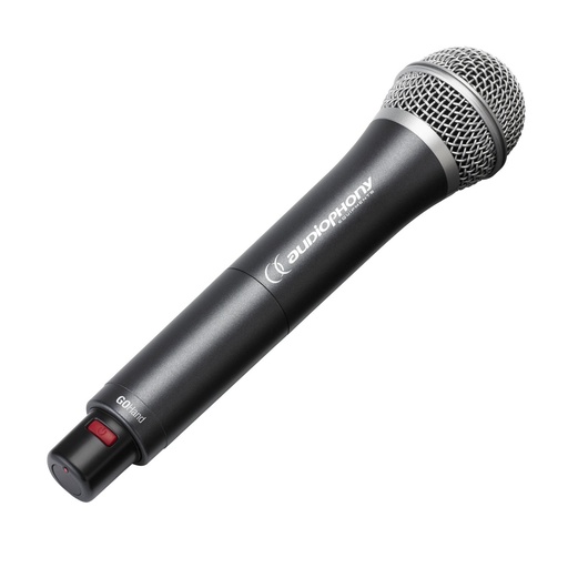 AUDIOPHONY - GO-Hand-F6 - UHF handheld microphone 16 frequencies with condenser cell - 600MHz range