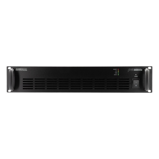 AUDIOPHONY PA - AMP600 - Robust, high-impedance Class D amplifier ideal for fixed installations:  output power 600W,  compatible only with 100V lines