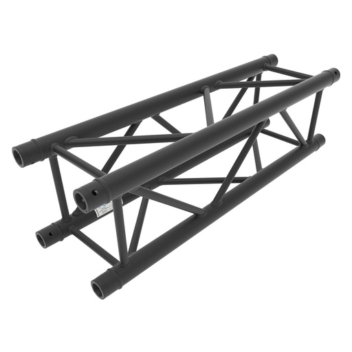 CONTESTAGE - QUATRO-200 blk - Square aluminium truss - Heavy duty - 290mm - Length 200cm - Connection kit included - Black