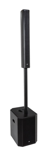 JB SYSTEMS - BLAST ARRAY12A - Powerful Plywood HQ active speaker set (450Wrms - 12'' sub + 8x 3.5'' column)  with 120° horizontal dispersion