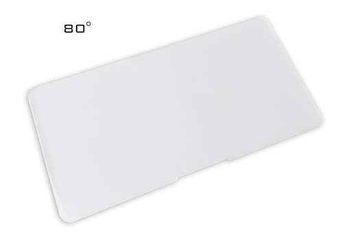 BRITEQ - BTI-AKKUCHROMA - 80° BEAM - Beam shaper for BTI-AKKUCHROMA: changes the standard beam to 80°