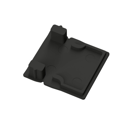CONTEST - TAPEcaps-E8-Black - End cap for TAPEprofil-E and TAPEcov-8 Black