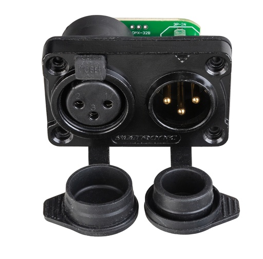 BRITEQ - BT-XLR5TO3 COMBIKIT - Modification kit to modify IP65 XLR 5pin (male/female) to IP65 XLR 3pin (male/female)