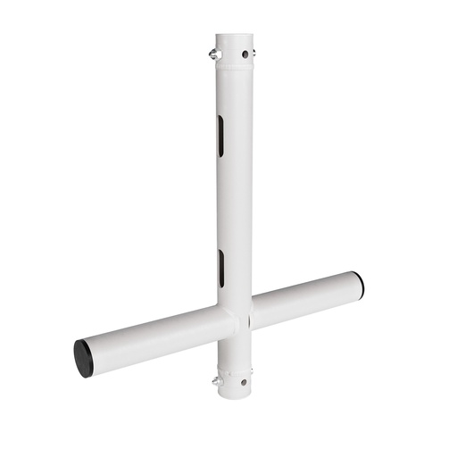 CONTESTAGE - UNO-TW - Suspension Tee for projectors with 50mm tubes - Max. load 100 kg - White