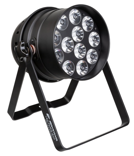 JB SYSTEMS - LED PAR12-6in1 - LED projector in a short PAR64 housing 12x20W RGBLA+UV