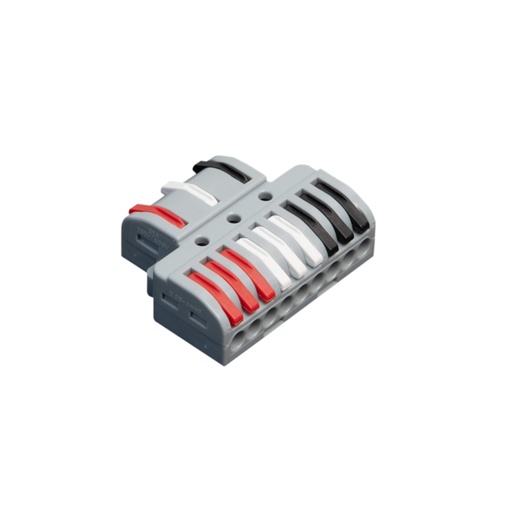 HILEC - FastCon-1333DMX - 10 DMX quick connectors 1x3 IN to 3x3 OUT