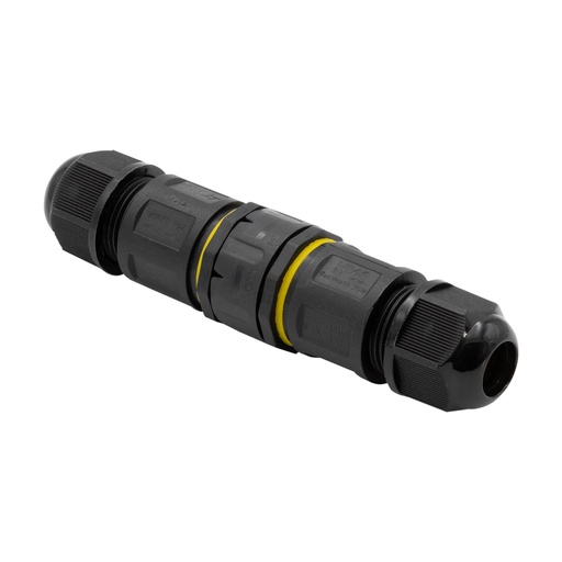HILEC - IpDuo-M5S - Pack of 10 male/female plugs IP68 – Medium – 5 pins screw-in - for 4 to 11mm cable