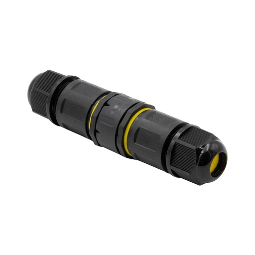 HILEC - IpDuo-M3S - Pack of 10 male/female plugs IP68 – Medium – 3 pins screw-in - for 4 to 11mm cable