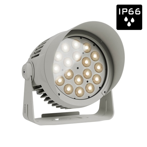CONTEST - VPAR-150DW - Architectural spotlight IP66 18x LEDs Dynamic White 2700–6000K 150W 25°