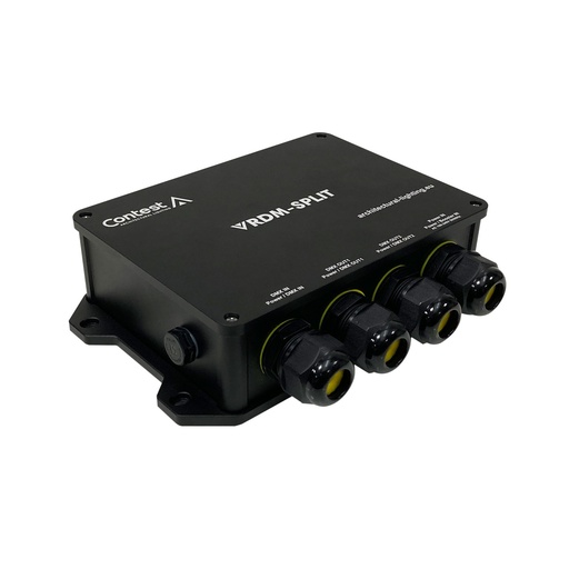CONTEST - VRDM-SPLIT - DMX RDM splitter 1x IN - 2x OUT - IP66