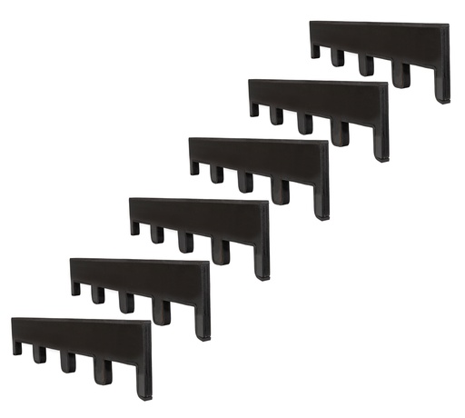 JV CASE - LIGHT BARS 1 - DIVIDER SET A - Special divider set (6 pieces) to adapt the "Light bars 1 - Case" for the transport of maximum 12x BTX-LIGHTSTRIKE