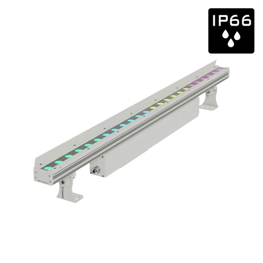CONTEST - VBAR-100RGBL - Architectural spotlight IP66 24x LEDs RGBL 100W 12° - 4 zones
