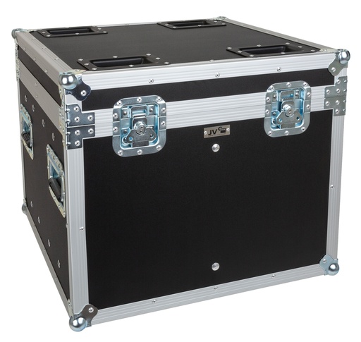 JV CASE - MOVING HEAD CASE 9 - Stackable flight case, designed to transport 4pieces of EXPLORER SPOT or INTRUDER or BT-VERTIGO