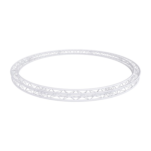 CONTESTAGE - CQUA29-600 W - ALU TRUSS Quatro 290 Circle – White – Diameter: 6m – 8 parts