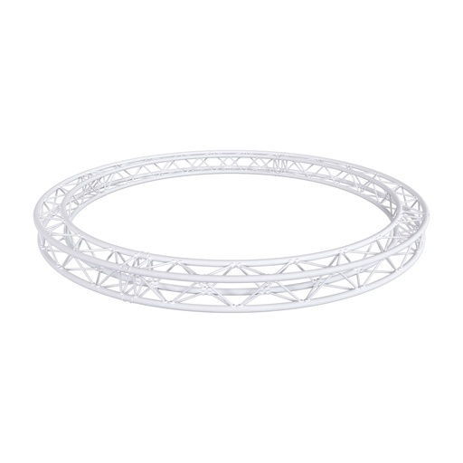 CONTESTAGE - CQUA29-400 W - ALU TRUSS Quatro 290 Circle – White – Diameter: 4m – 4 parts
