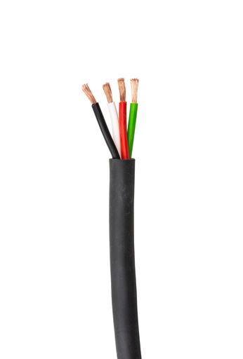 HILEC - SPKCAB-440-50M - Very flexible, professional speaker cable for mobile use - 4x 4mm² - black - 50m