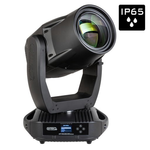 BRITEQ - BTI-BLIZZARD BSW2 - IP65 Powerful HYBRID 450W LED moving head.  Low noise operation: perfect for both indoor and outdoor use!