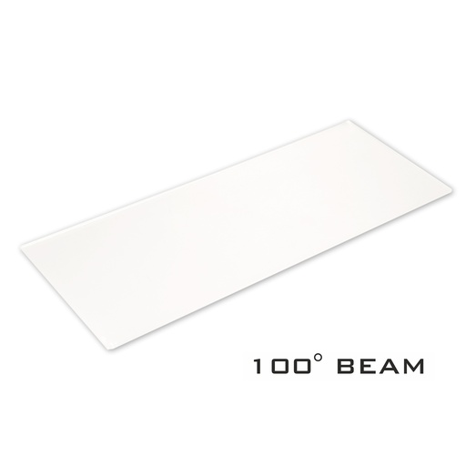 BRITEQ - BT-CHROMA 800 - 100° beam - Beam shaper for BT-CHROMA 800: changes the standard beam to 100° vertical x 100° horizontal