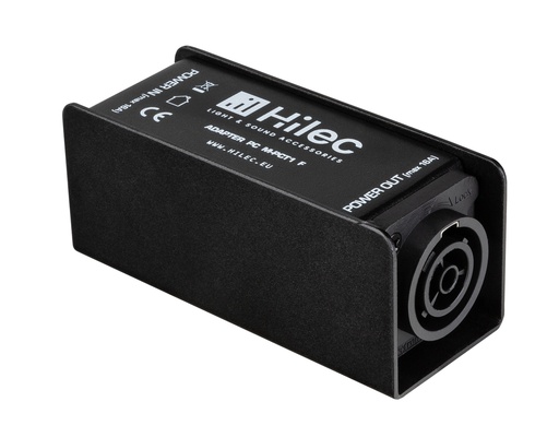 HILEC - ADAPTER PC M-PCT1 F - Adapter Seetronic Powercon TRUE1 F compatible (SAC3FPX) to Seetronic Powercon M compatible (SAC3MPA)