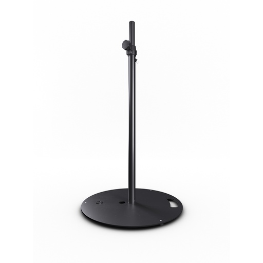 HILEC - Stick-RB - Speaker stand with heavy round base - Black