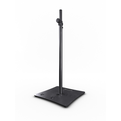 HILEC - Stick-SB - Speaker stand with heavy square base - Black