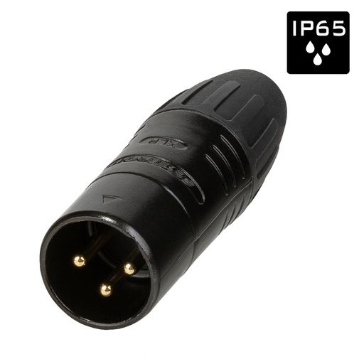 SEETRONIC - SCWM3-B - Seetronic Male 3-pin XLR connector IP65 for cable