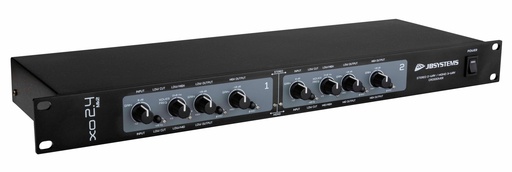 JB SYSTEMS - XO 2.4 Mk2 - Crossover: 2-way stereo / 3-way mono