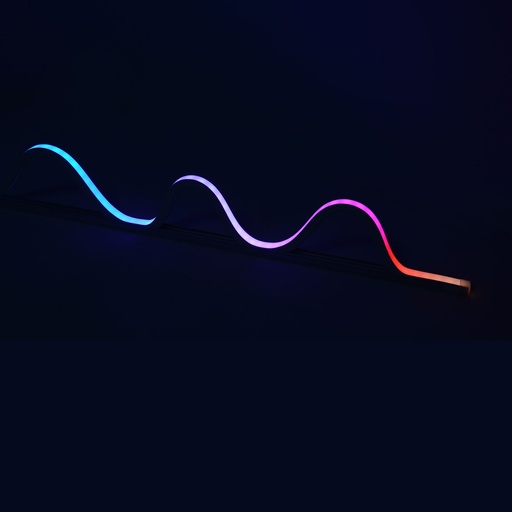 CONTEST - TUBETAPE-Atop - Horizontal 16x16mm Neon effect silicone tube for 10/12mm LED ribbon – 5m