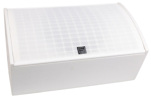 SYNQ - SC-08 WHITE - Compact but powerful 8" coaxial speaker cabinet - white finish