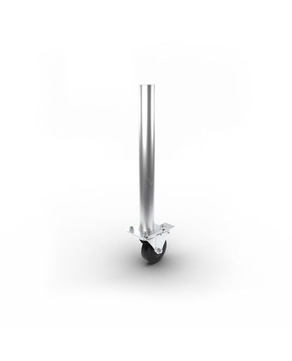CONTESTAGE - PLTPRO-WE60 - Round leg with wheel - height 60cm