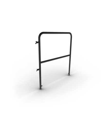 CONTESTAGE - PLTPRO-Hh1x1 - Stage Handrail for PLTPRO platform: Length 1m - Black