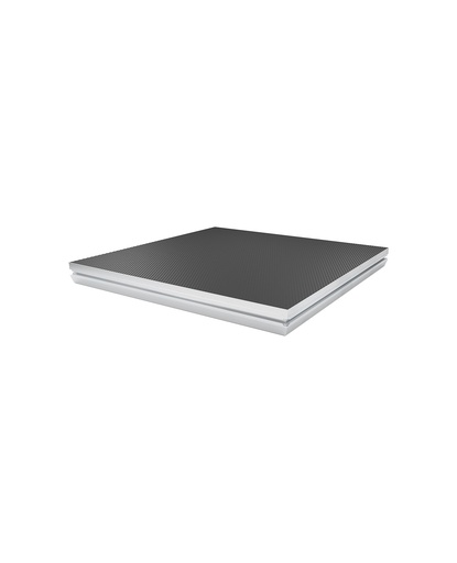 CONTESTAGE - PLTPRO-1X1 - Platform PRO 1m x 1m x 15mm non-slip 750 kg/m² - Black