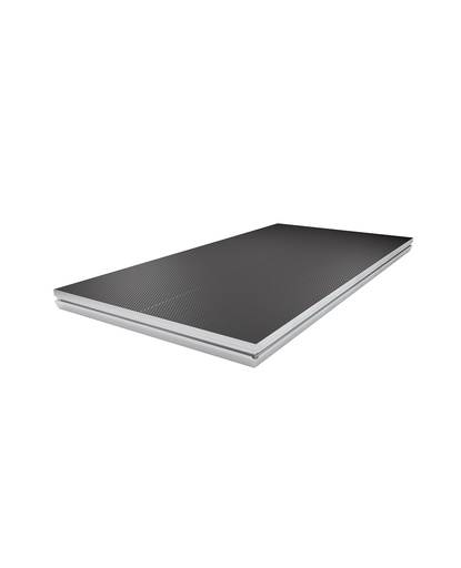 CONTESTAGE - PLTPRO-2X1 - Platform PRO 2m x 1m x 15mm non-slip 750 kg/m² - Black