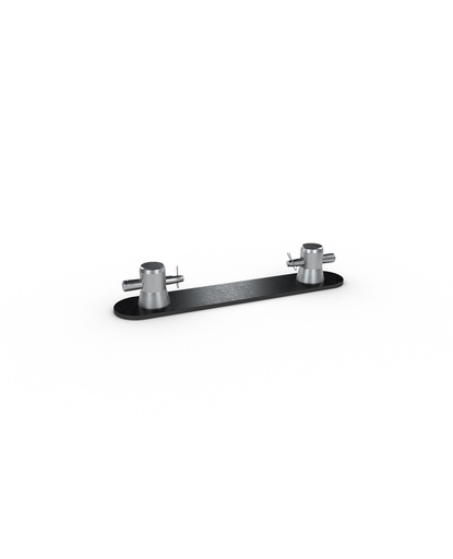 CONTESTAGE - EMDUO-B1 blk - Baseplate for DUO 290 trusses - With connectors - Black