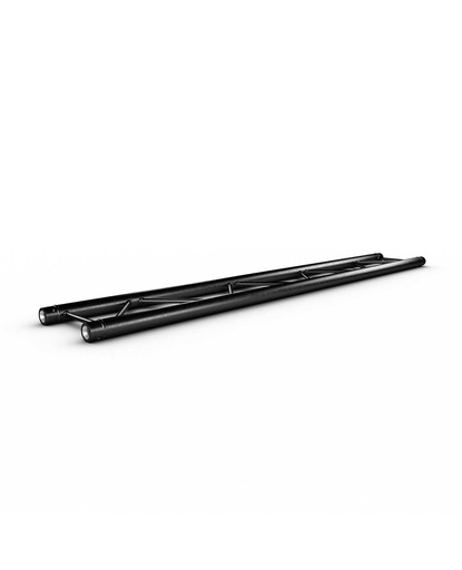 CONTESTAGE - DUO29-200 blk - TRUSS DUO290 Aluminium ladder - Black - Length: 200cm - Connection kit included