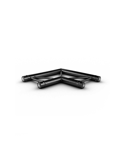CONTESTAGE - AGDUO29-02 blk - TRUSS DUO290 Corner joint black - 2 directions - 90° - flat - Connection kit included