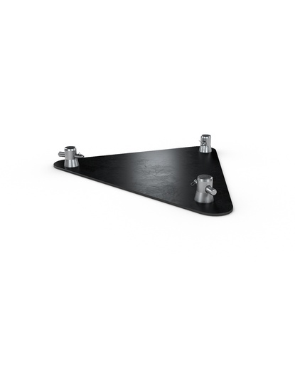 CONTESTAGE - EM29-B3T blk - Light triangular baseplate for PT29 trusses - Black