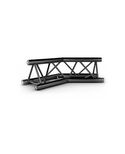 CONTESTAGE - AG29-023 blk - TRUSS TRIO 290 angle - Black - 135° - 2 directions - Connection kit included