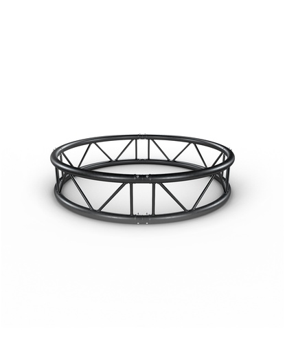 CONTESTAGE - CDUOV29-200 blk - TRUSS DUO290 Vertical circle - Black - Diameter: 2m - 4 parts