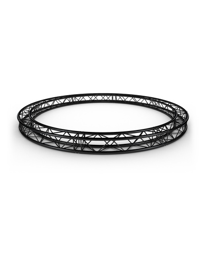 CONTESTAGE - CQUA29-600 blk - ALU TRUSS Quatro 290 Circle – Black – Diameter: 6m – 8 parts