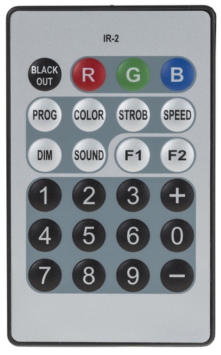 JB SYSTEMS - IR-2 REMOTE - Infrared remote controller