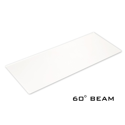 BRITEQ - BT-CHROMA 800 - 60° beam - Beam shaper for BT-CHROMA 800: changes the standard beam to 60° vertical x 60° horizontal
