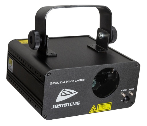 JB SYSTEMS - SPACE-4 Mk2 LASER - Attractive 50mW green laser for DJ’s, pubs and small discotheques