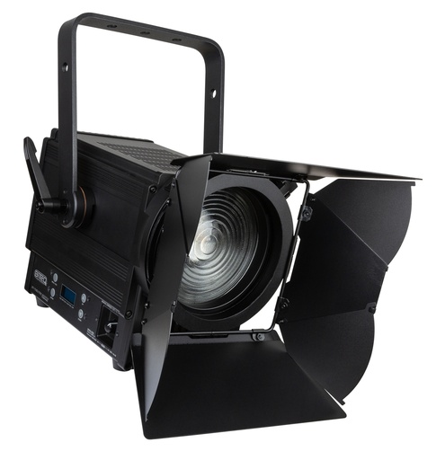 BRITEQ - BT-THEATRE 200TW - Powerful 200W LED theater / TV Fresnel with tunable white ranging from 2800K to 6000K, combined with exceptional photometric / price ratio and good light output!