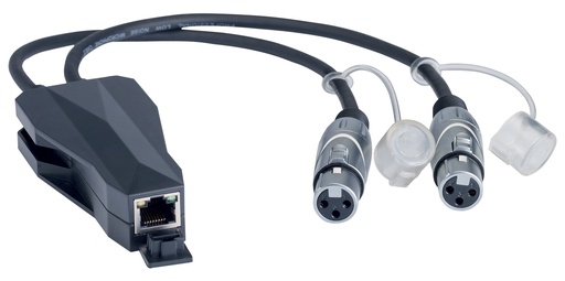 AUDIOPHONY - ConvD2in - Dante converter RJ45 to XLR3 analog in