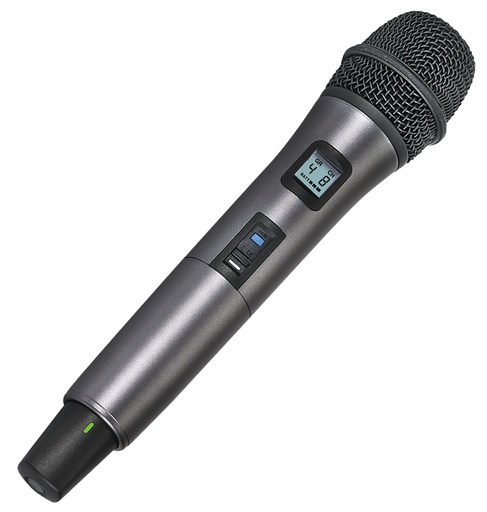 AUDIOPHONY - UHF410-HAND-F5 - UHF handheld microphone with dynamic cell - 500Mhz range