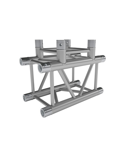 CONTESTAGE - QUATRO-A03 - Quatro aluminium corner 290 - heavy duty - 3 directions 90° - Connection kits included