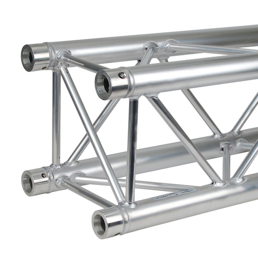 CONTESTAGE - QUATRO-300 - Square aluminium truss - Heavy duty - 290mm - Length 300cm - <strong>Connection kit included</strong>