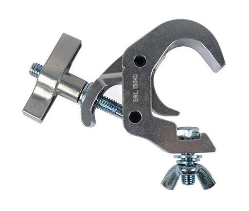 CONTESTAGE - FAST CLAMP silver V2 - Mounting clamp for tubes between 38 and 51mm MWL 150kg - Silver